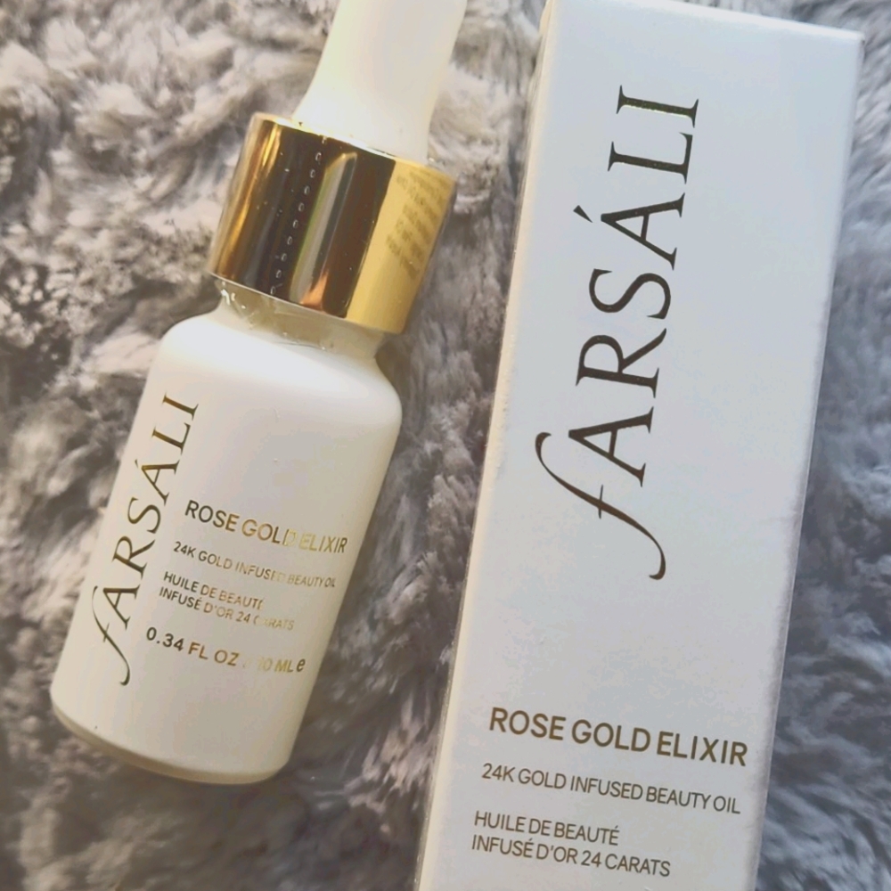 Farsáli Rose Gold Elixir 24K gold infused